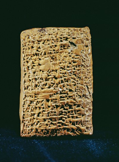 Cuneiform Tablet by Sumerian